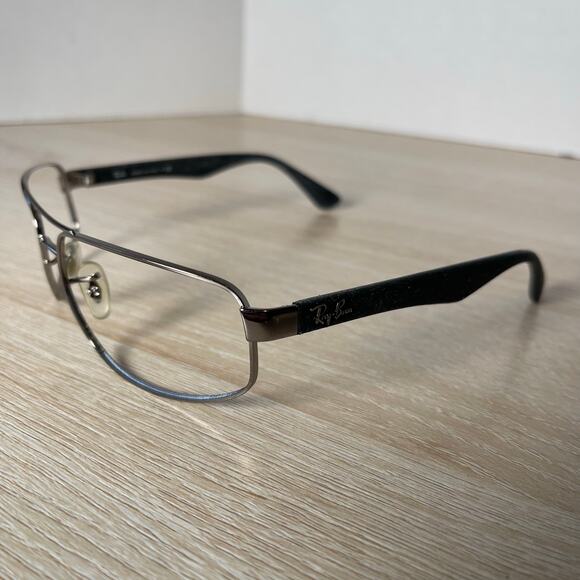 Ray-Ban RB3445 004 Rubber Gunmetal Pilot Sunglasses FRAMES ONLY 61-17 READ - Picture 3 of 11